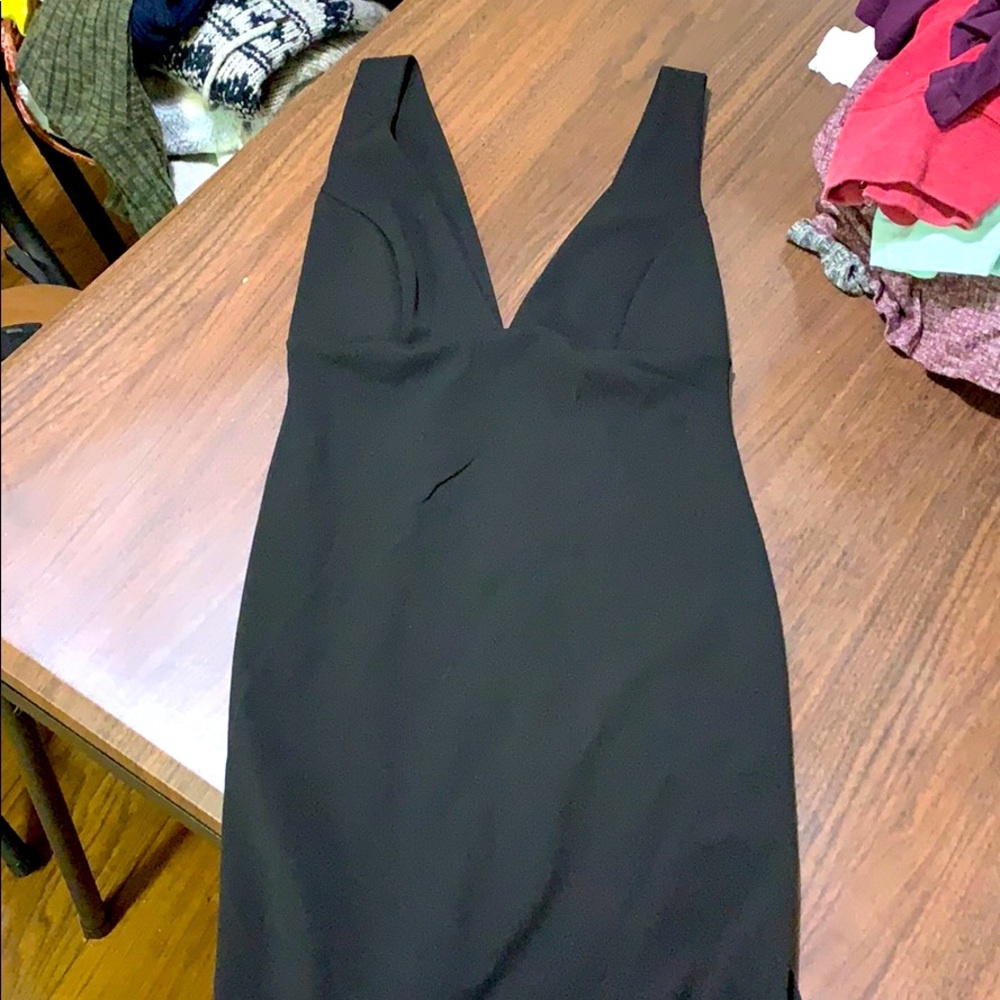 Black cocktail dress